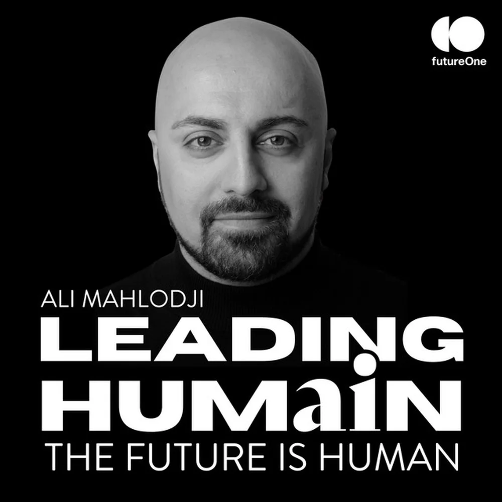 Podcast-Cover: Leading humAIn – The future is human