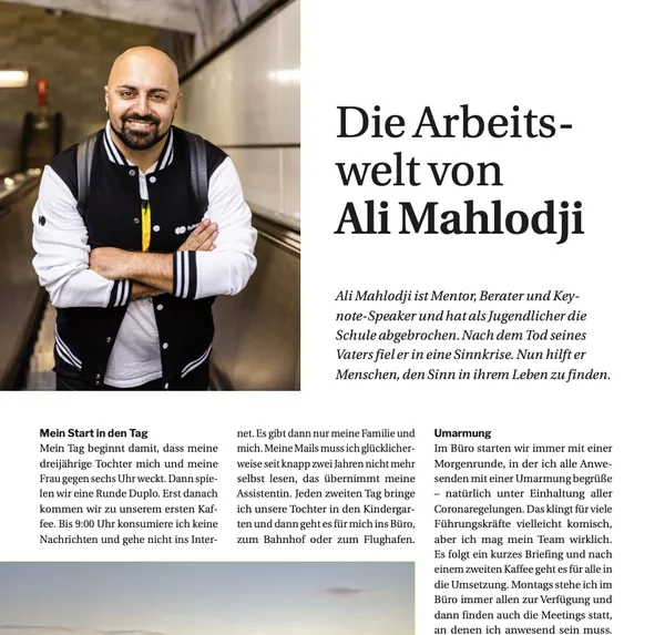 Human Resources Manager: „Die Arbeitswelt von Ali Mahlodji“