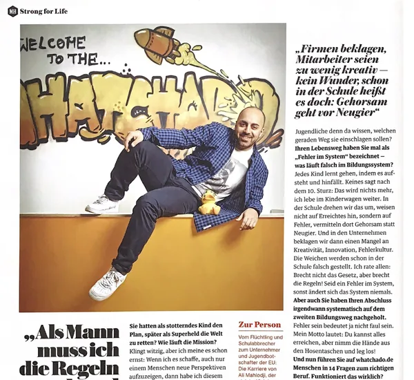Men’s Health: „Als Mann muss ich die Regeln auch mal brechen“