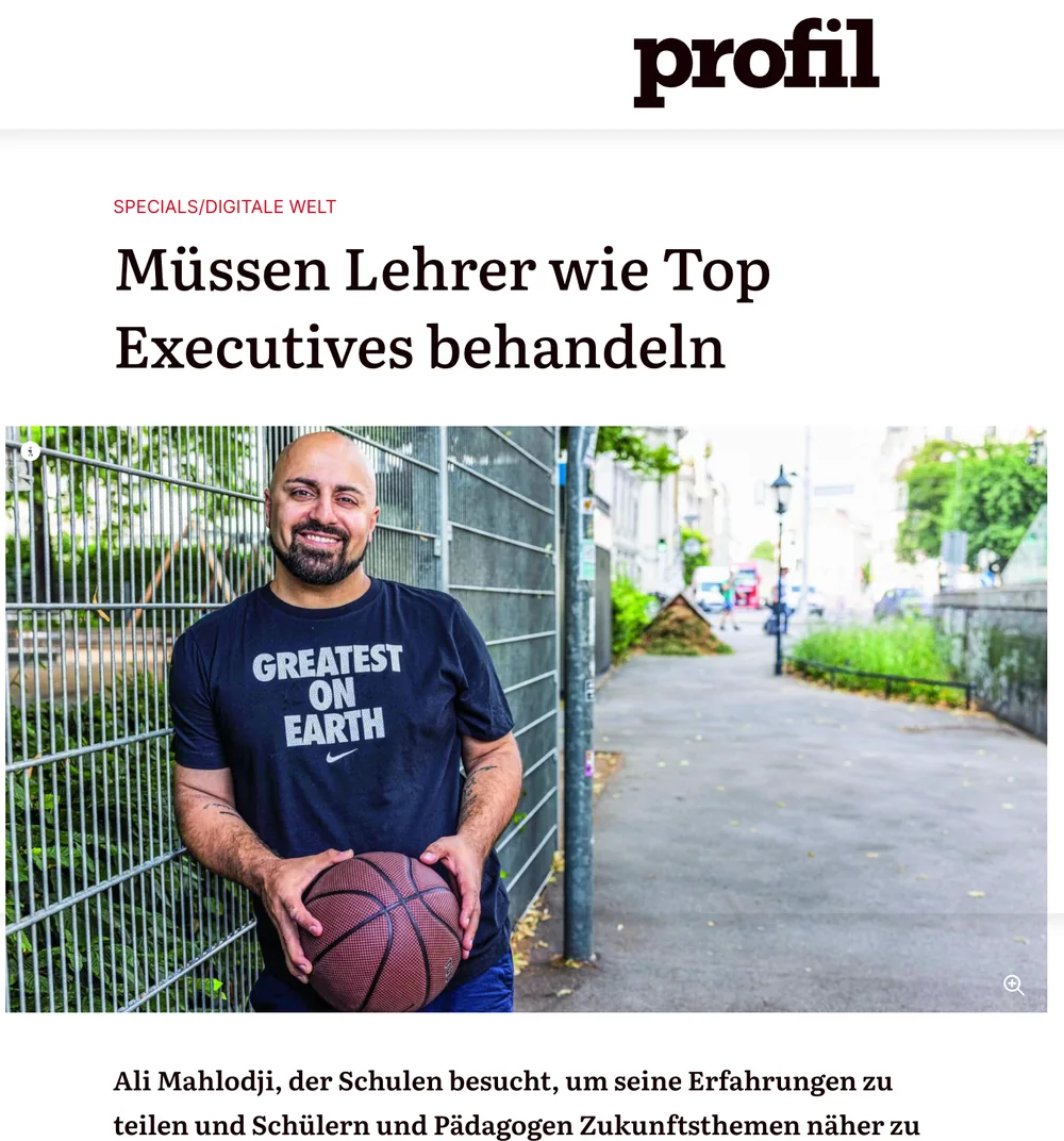 profil: „Müssen Lehrer wie Top-Executives behandelt werden?“